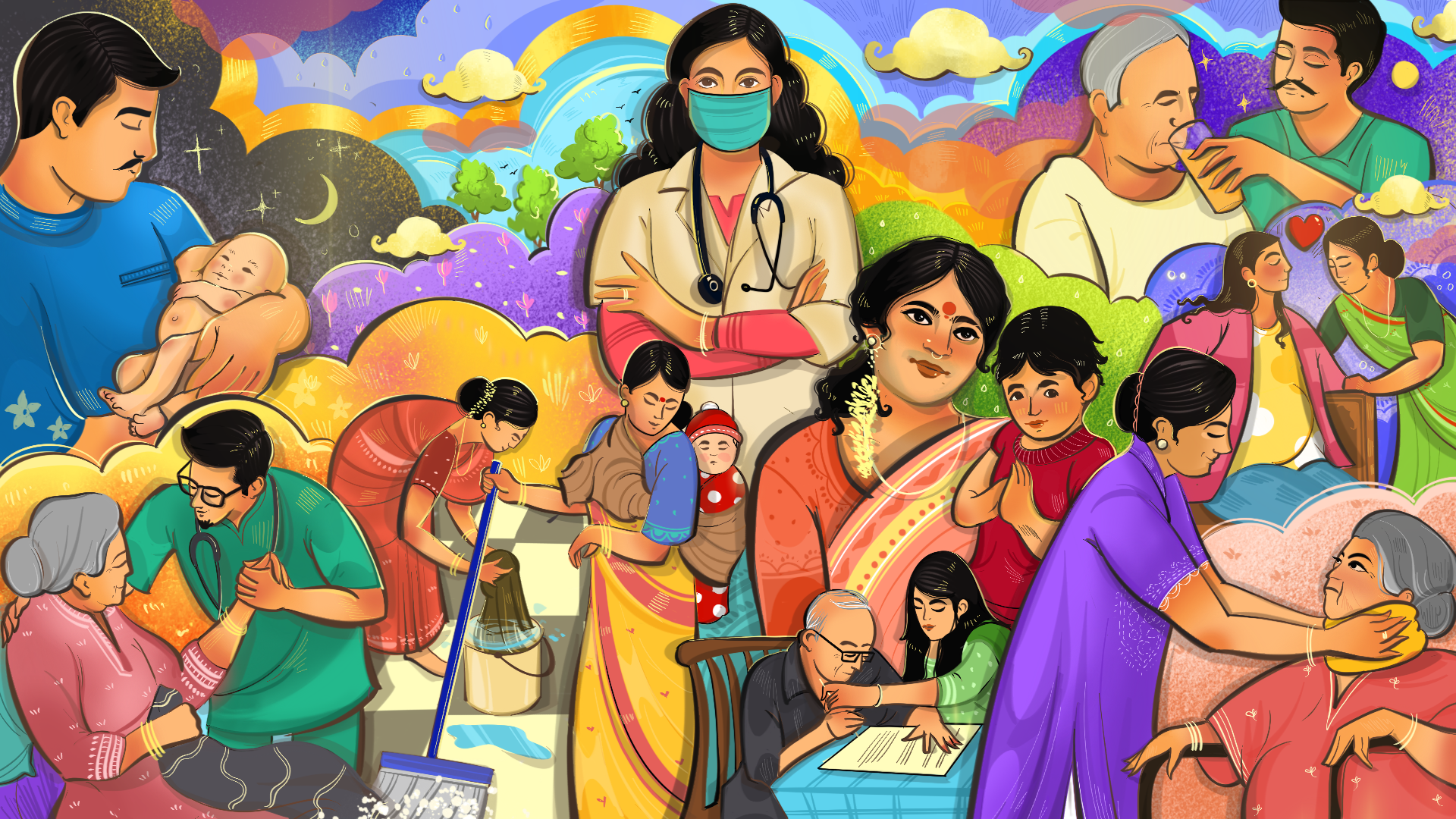 Here's Sampriti Majumder's Care Imagery for Sabr!